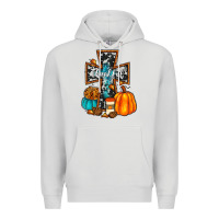 Dove Grey thankful cross Premium Hoodie - JahusDesignShop