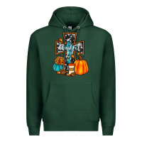 Sports Green thankful cross Premium Hoodie - JahusDesignShop
