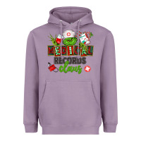 Lavender medical records claus Heavyweight Hoodie - CowGirlArtShop
