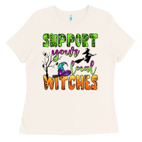 Bone support your local witches Ladies Tee - BundleAndBundleShop