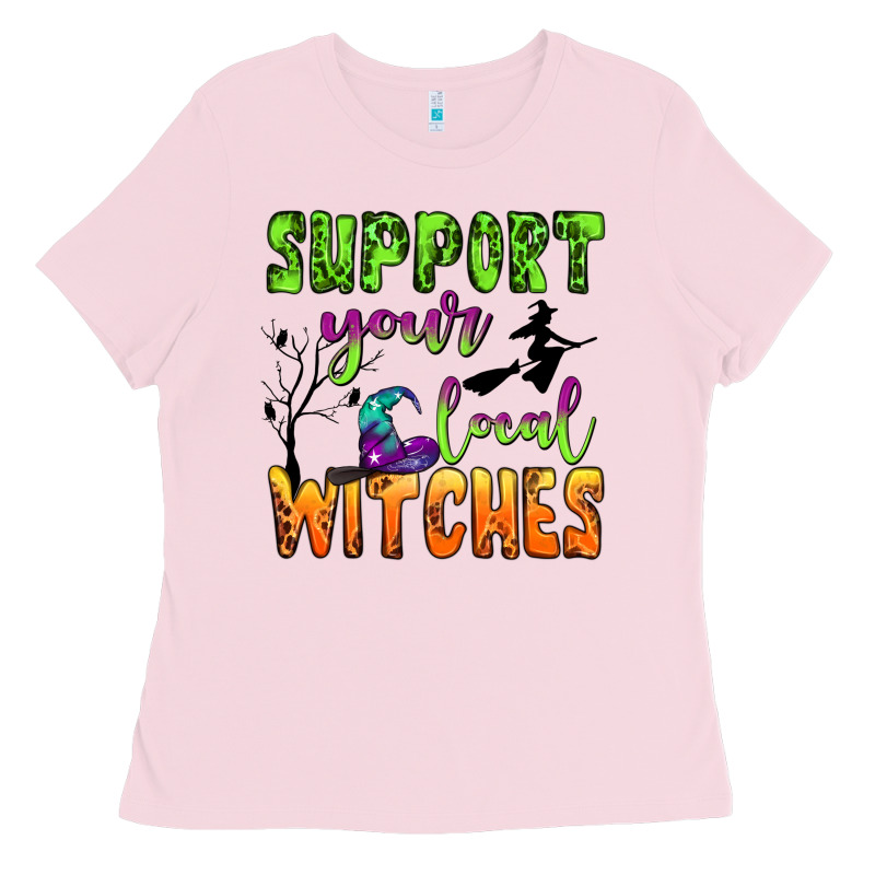 Support Your Local Witches Ladies Tee by BundleAndBundleShop | Teevron