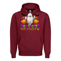 Burgundy No Diggity 'Bout To Bag It Up Zipper Hoodie - texasbilliewilder