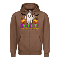 Chestnut No Diggity 'Bout To Bag It Up Zipper Hoodie - texasbilliewilder