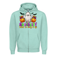 Seafoam No Diggity 'Bout To Bag It Up Zipper Hoodie - texasbilliewilder