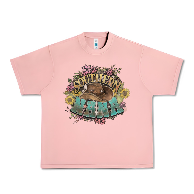 Southern Nana Western Flowers Urban Heavy Tee by NancyCooperArtShop | Teevron
