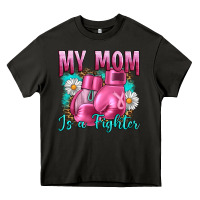 Asphalt Breast Cancer My Mom Is A Fighter Heavy Core Tee - Artiststas