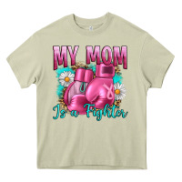 Mossy Breast Cancer My Mom Is A Fighter Heavy Core Tee - Artiststas