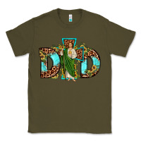 Army Green dad san judas sunflower leopard turquoise Classic Tee - JahusDesignShop
