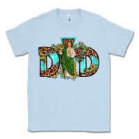 Dusty Blue dad san judas sunflower leopard turquoise Classic Tee - JahusDesignShop