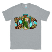 Heather Grey dad san judas sunflower leopard turquoise Classic Tee - JahusDesignShop