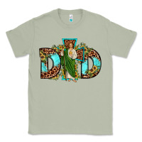 Matcha dad san judas sunflower leopard turquoise Classic Tee - JahusDesignShop