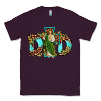 Plum dad san judas sunflower leopard turquoise Classic Tee - JahusDesignShop
