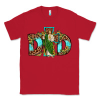 Red dad san judas sunflower leopard turquoise Classic Tee - JahusDesignShop
