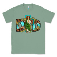 Sage dad san judas sunflower leopard turquoise Classic Tee - JahusDesignShop