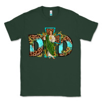 Sports Green dad san judas sunflower leopard turquoise Classic Tee - JahusDesignShop