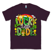 Plum Lucky Little Dude Classic Tee - CowhideDigitalArt
