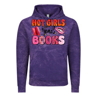 Cloud Purple hot girls read books Vintage Hoodie - MaliasSmallBusiness