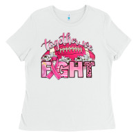 White together we fight Ladies Tee - Artiststas