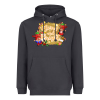 Smoke merry and bright gnome Heavyweight Hoodie - CowGirlArtShop