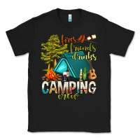Black fires friends drinks camping crew Classic Tee - NancyCooperArtShop