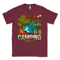 Burgundy fires friends drinks camping crew Classic Tee - NancyCooperArtShop