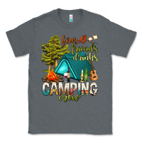 Charcoal Heather fires friends drinks camping crew Classic Tee - NancyCooperArtShop