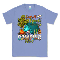 Colony Blue fires friends drinks camping crew Classic Tee - NancyCooperArtShop