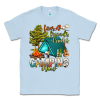 Dusty Blue fires friends drinks camping crew Classic Tee - NancyCooperArtShop