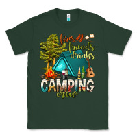 Sports Green fires friends drinks camping crew Classic Tee - NancyCooperArtShop