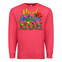 Cardinal proud autism mom Premium Sweatshirt - CowGirlArtShop