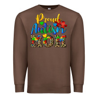 Chestnut proud autism mom Premium Sweatshirt - CowGirlArtShop