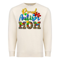 Sandshell proud autism mom Premium Sweatshirt - CowGirlArtShop