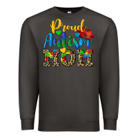 Smoke proud autism mom Premium Sweatshirt - CowGirlArtShop