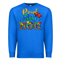 True Royal proud autism mom Premium Sweatshirt - CowGirlArtShop