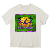 Cream spooky squad mouse pad Heavy Core Tee - BundleAndBundleShop