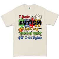Bone i have autism i can't say trick or treat Premium Tee - JahusDesignShop