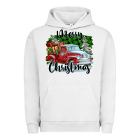 Pigment Lunar Rock Merry Christmas Truck With Gifts Urban Hoodie - FaDigitalArtStudio