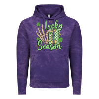 Cloud Purple lucky season Vintage Hoodie - MaliasSmallBusiness