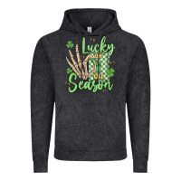 Vintage Black lucky season Vintage Hoodie - MaliasSmallBusiness
