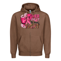 Chestnut her fight is our fight Zipper Hoodie - NancyCooperArtShop