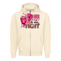 Sandshell her fight is our fight Zipper Hoodie - NancyCooperArtShop