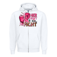 White her fight is our fight Zipper Hoodie - NancyCooperArtShop
