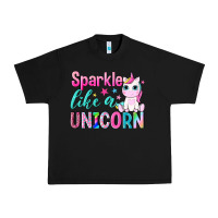 Black sparkle like a unicorn Urban Heavy Tee - NancyCooperArtShop