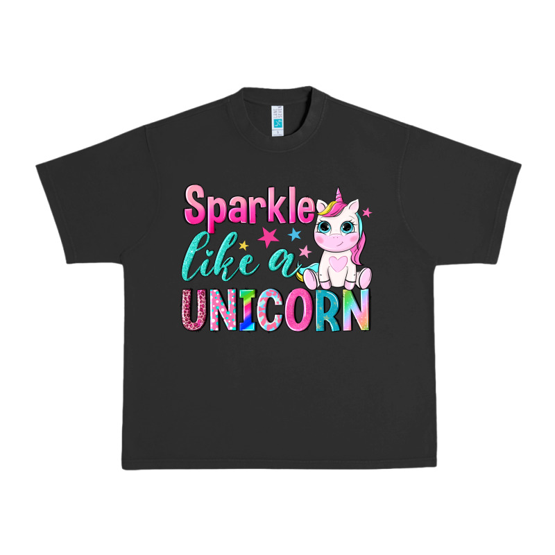 Sparkle Like A Unicorn Urban Heavy Tee by NancyCooperArtShop | Teevron