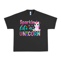 Pigment Black sparkle like a unicorn Urban Heavy Tee - NancyCooperArtShop