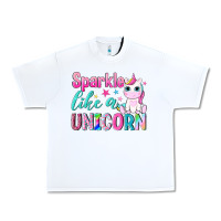White sparkle like a unicorn Urban Heavy Tee - NancyCooperArtShop