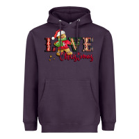 Plum love christmas gingerbread Heavyweight Hoodie - CowGirlArtShop