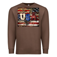 Chestnut usa Premium Sweatshirt - CowGirlArtShop