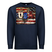 Navy usa Premium Sweatshirt - CowGirlArtShop