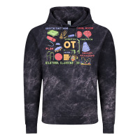 Cloud Black biliteral coordintiom Vintage Hoodie - MaliasSmallBusiness